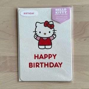 Hello Kitty Birthday Card